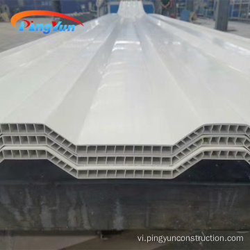 Trọng lượng nhẹ tường cao PVC tấm rỗng